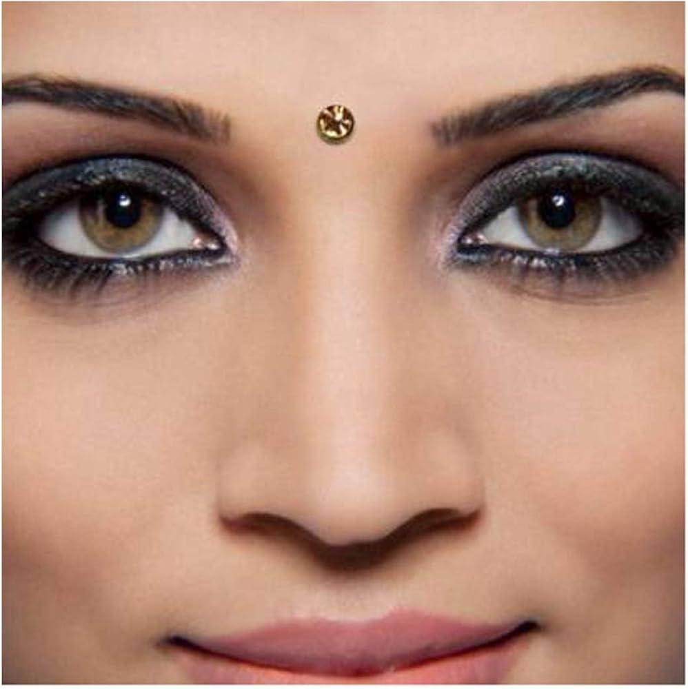 Bindi packet face accessory indian stick on