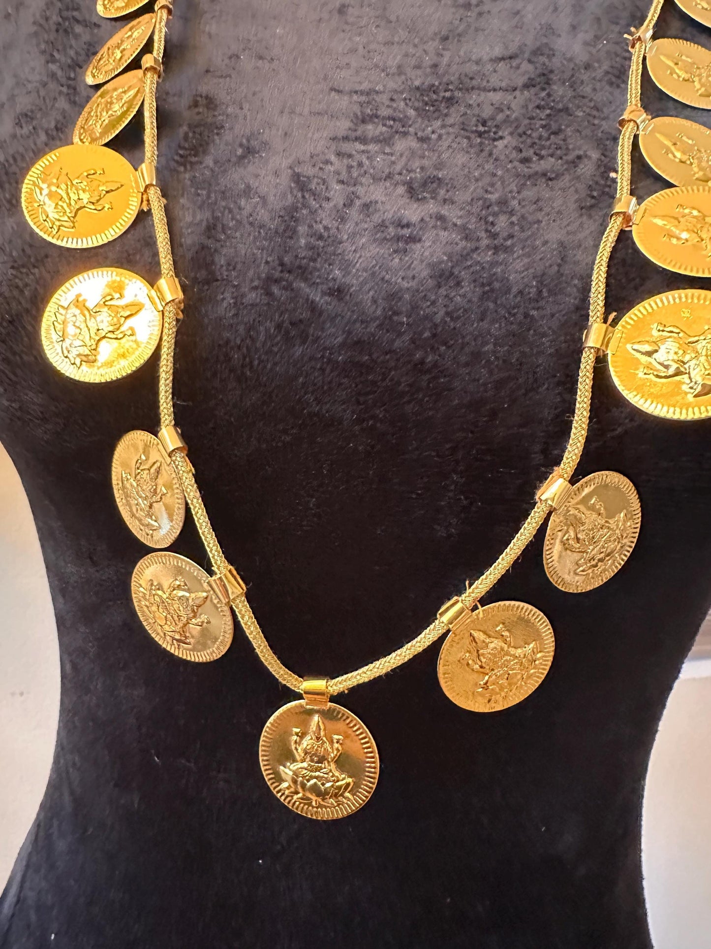 Laxmi Haar long necklace delicate lightweight