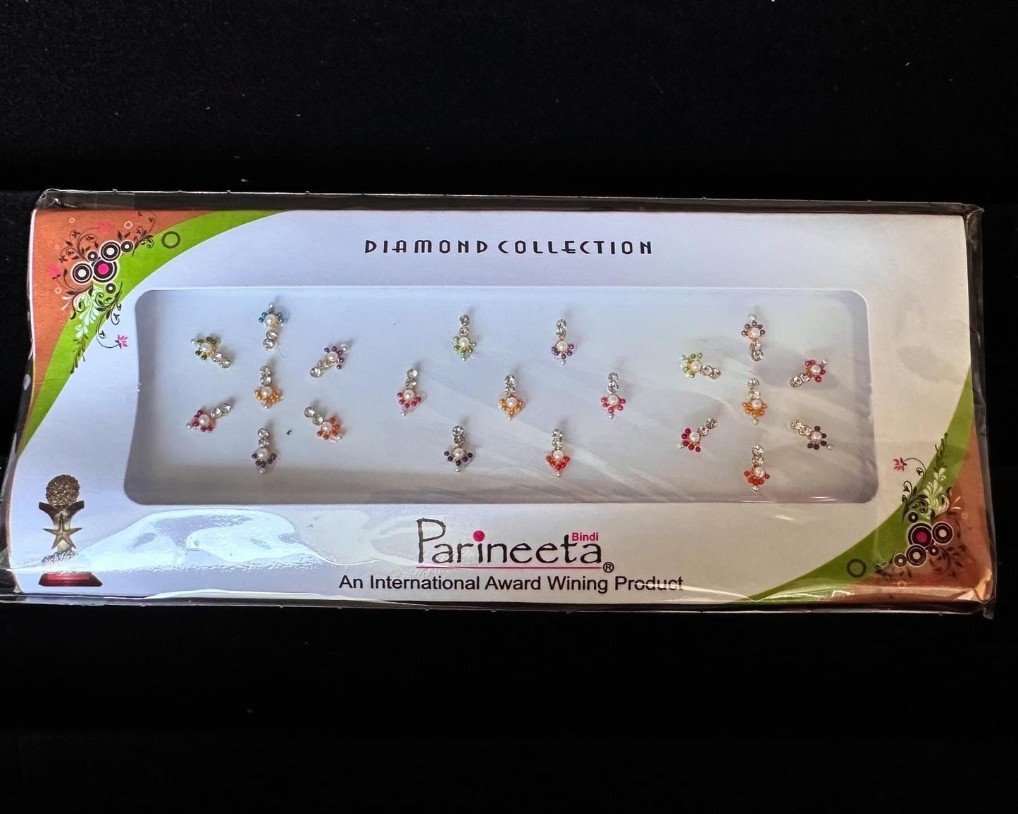 Bindi packet face accessory indian stick on
