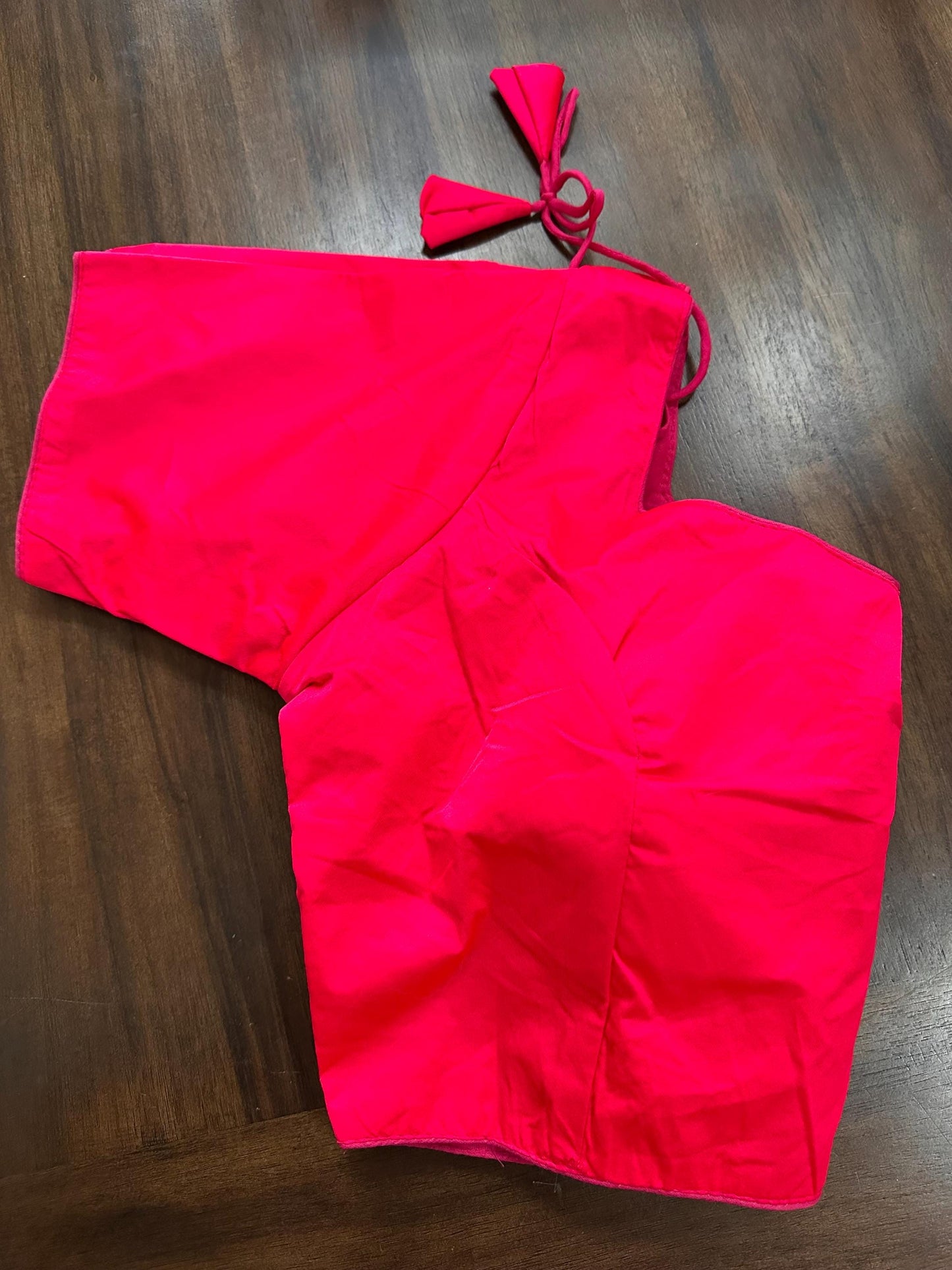 Silk Plain Party Wear Readymade Blouse