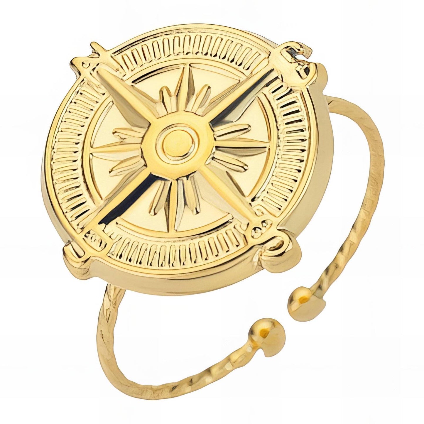 Waterproof 18K plated rings based on stainless steel hypoallergenic
