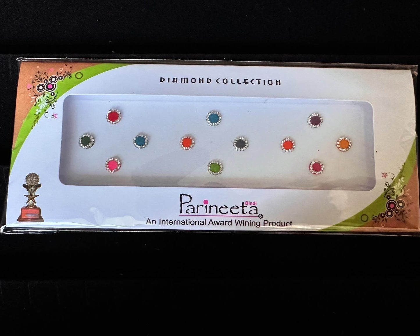Bindi packet face accessory indian stick on