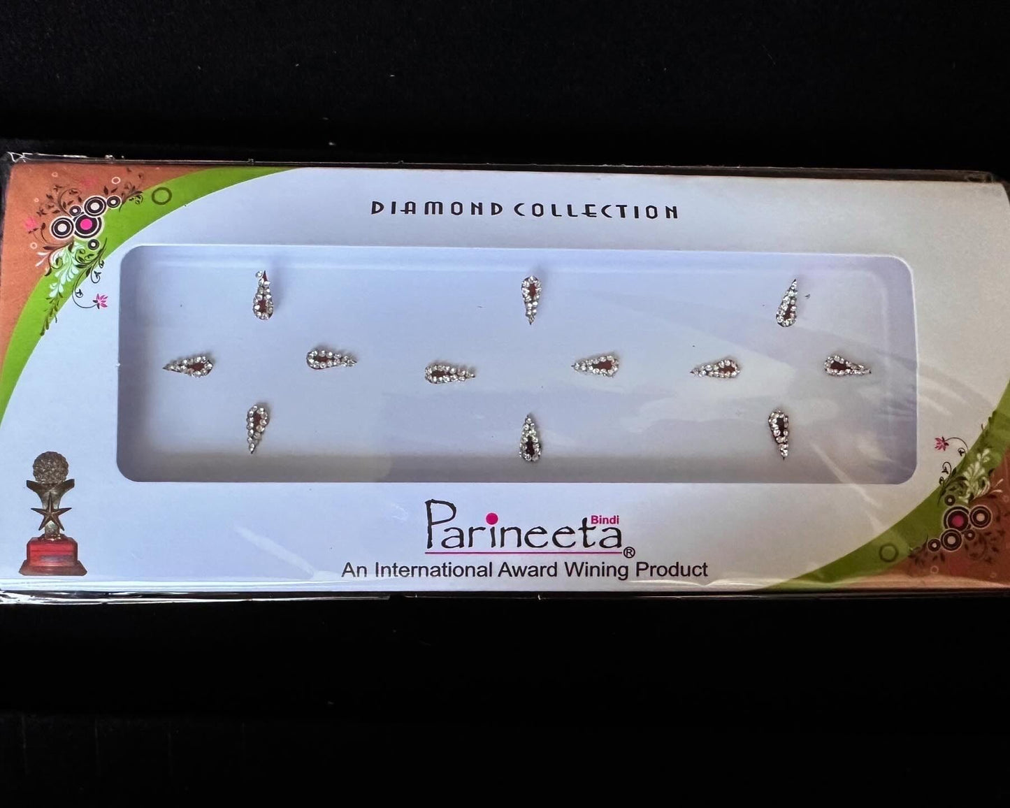 Bindi packet face accessory indian stick on