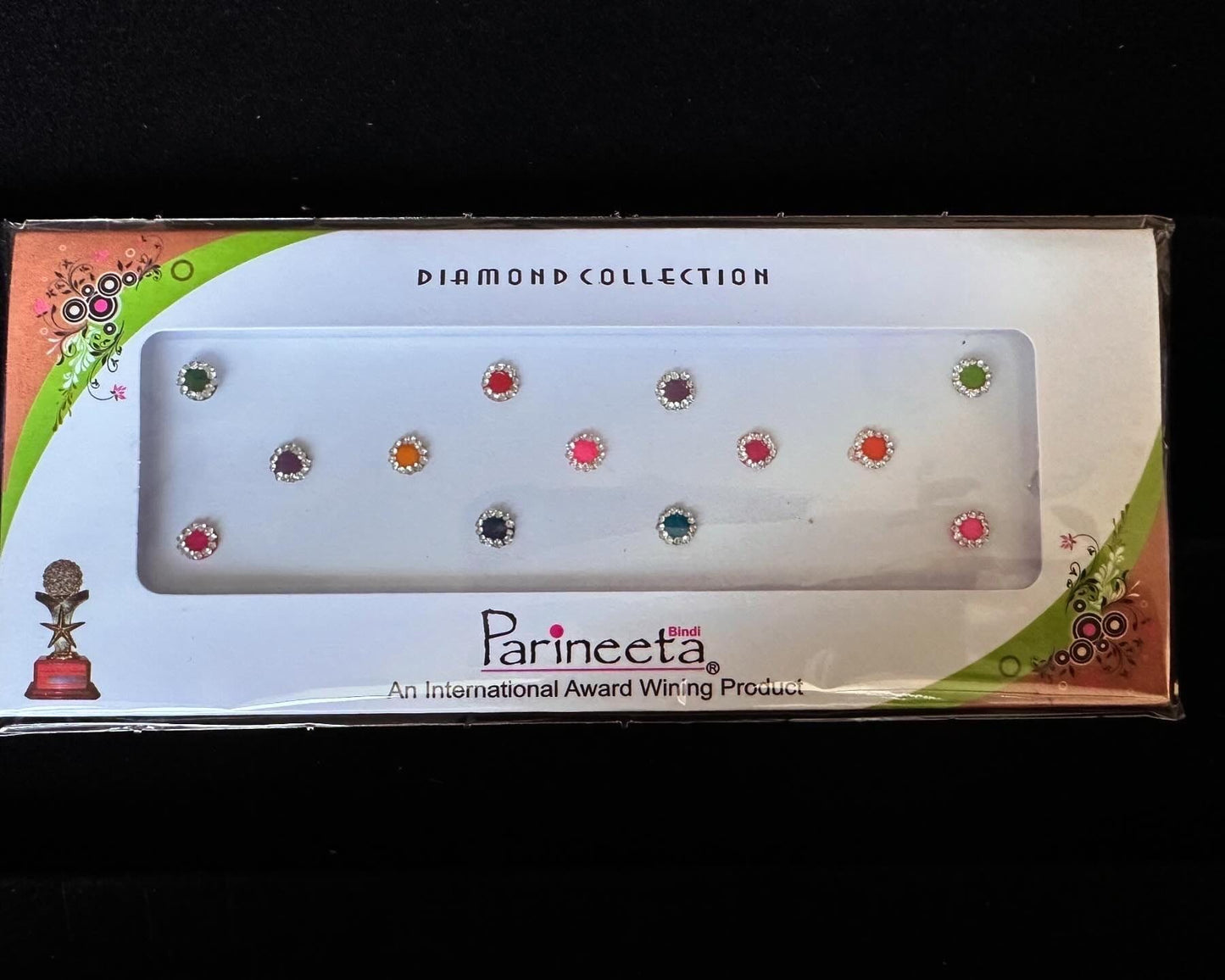 Bindi packet face accessory indian stick on