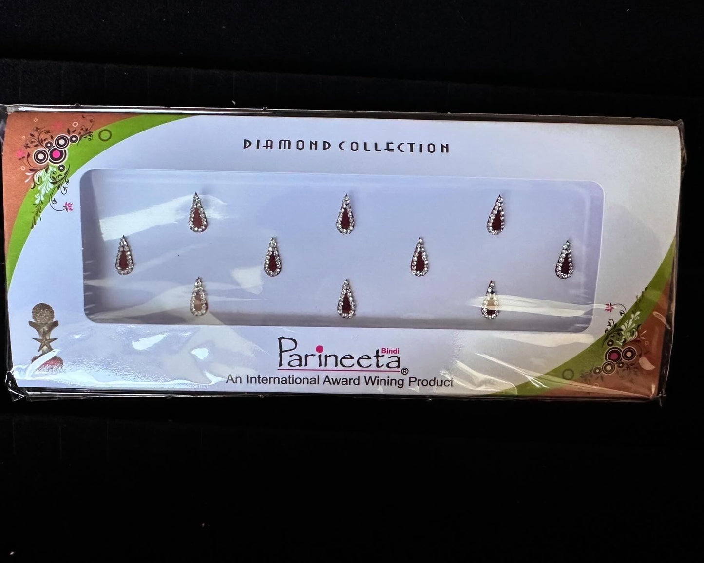 Bindi packet face accessory indian stick on
