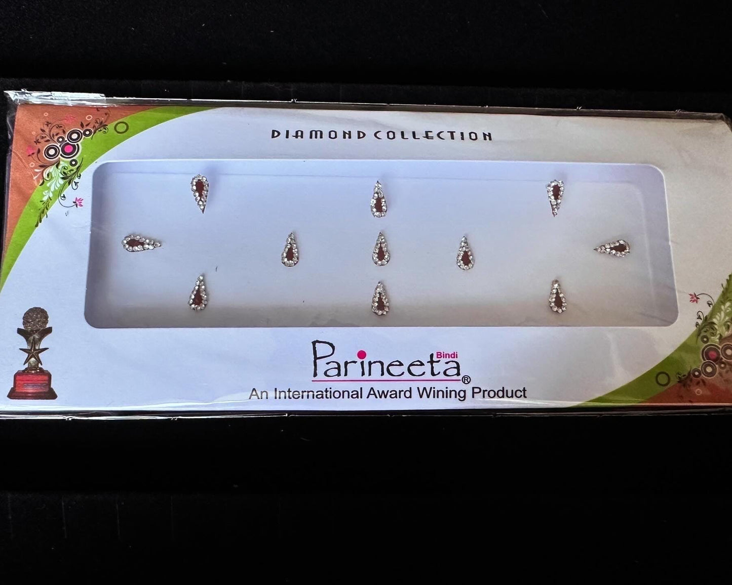 Bindi packet face accessory indian stick on