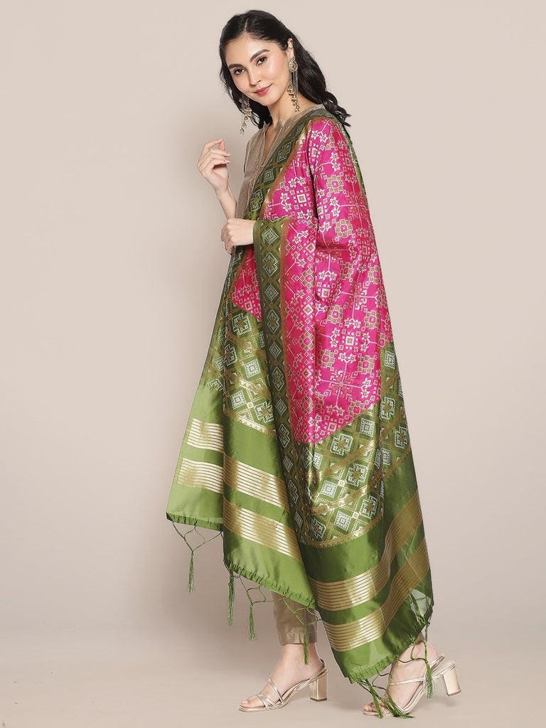 Banarasi Patola Silk Dupatta/shawl/stole