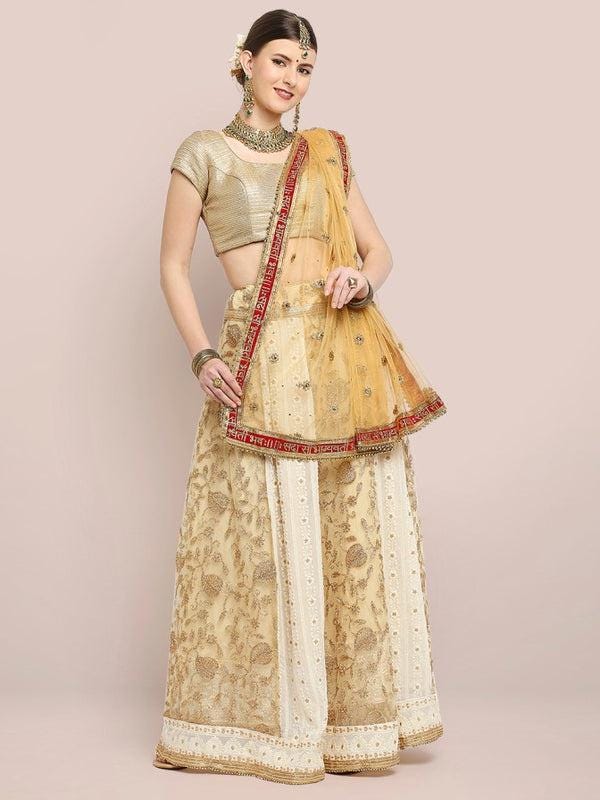 Bridal Sada Saubhagyawati Bhav Net Dupatta/shawl/stole