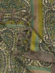 Paisley Printed Art Silk Dupatta/shawl/stole