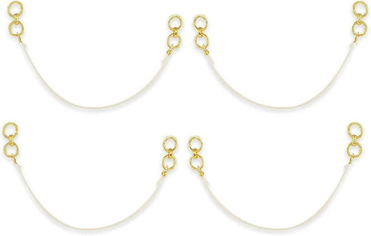 Pack of 2 pairs Invisible ear chain/ Kaan Chain / Earrings Chain/ Sahara/Bahubali Earrings/ Kaan Saharas/ Matil/ Sahare accessory