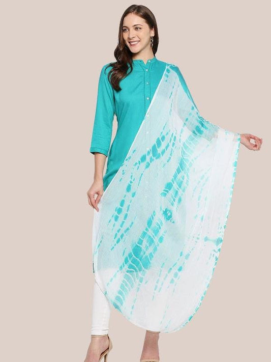 Shibori Chiffon Dupatta