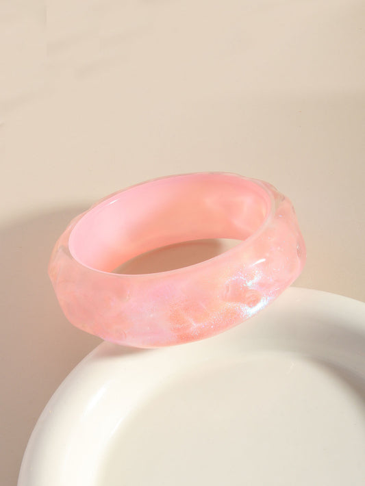 Acrylic Bangles Light Hot Pink