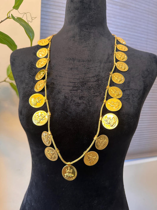 Laxmi Haar long necklace delicate lightweight