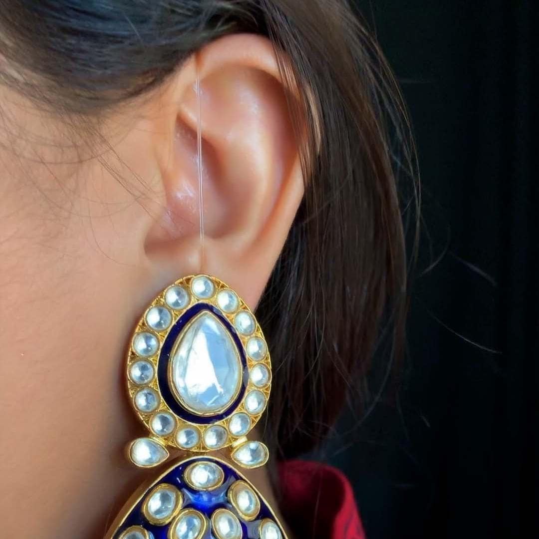 Invisible Earring Chains: Lightweight Ear Support, Pack of 2 Pairs