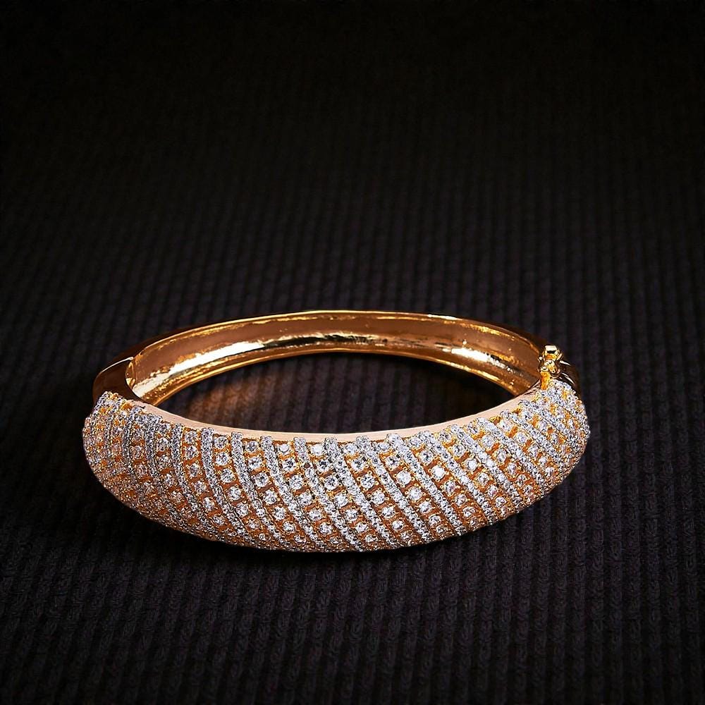 American diamonds CZ bracelets, Kada Openable