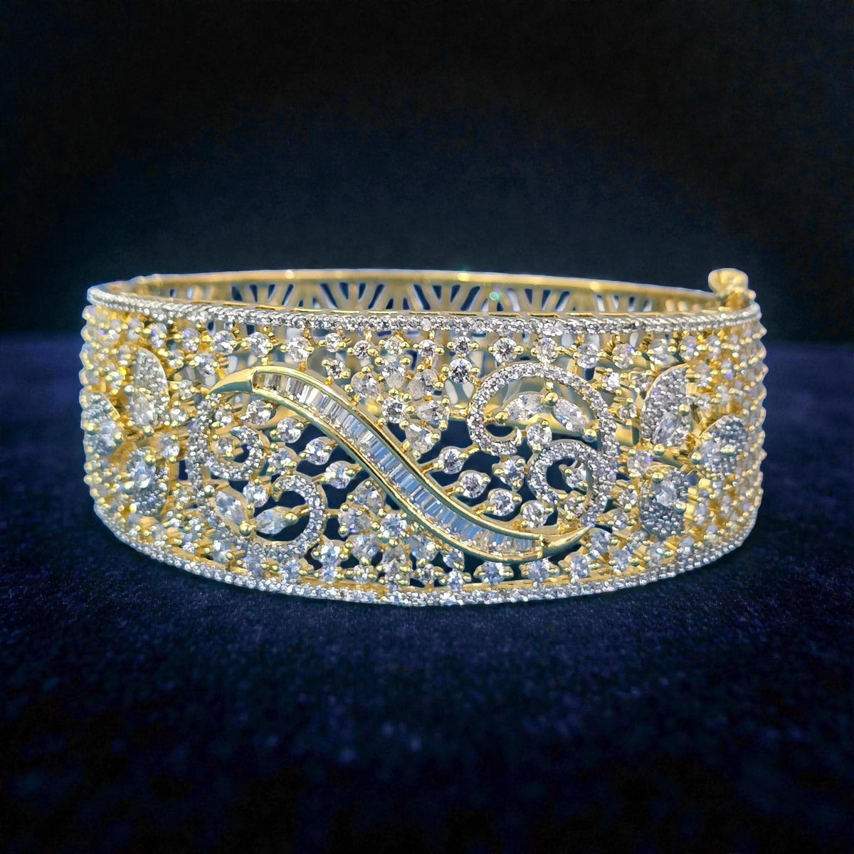 American diamonds CZ bracelets, Kada Openable