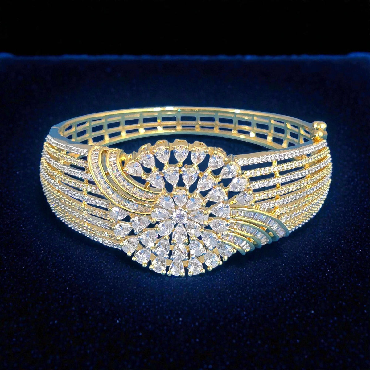 American diamonds CZ bracelets, Kada Openable