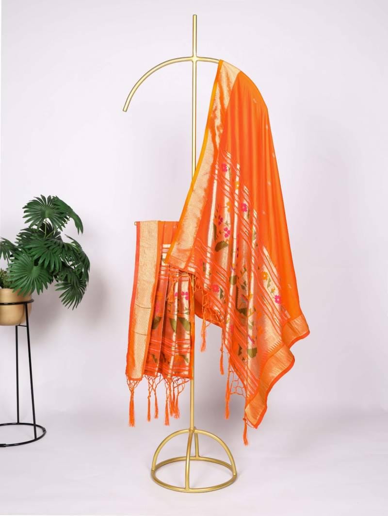 Semi Silk Paithani Dupattas