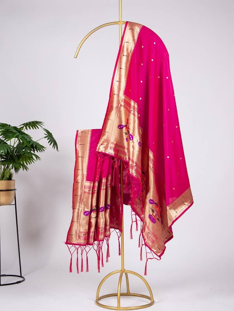 Semi Silk Paithani Dupattas