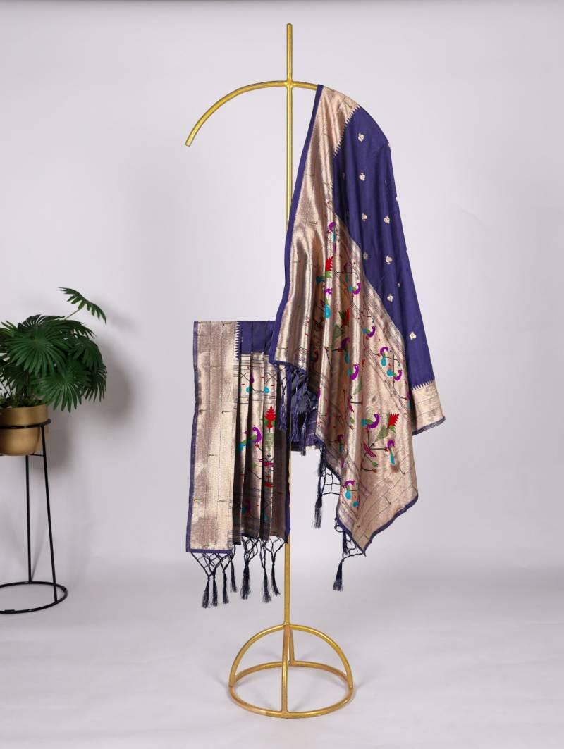 Semi Silk Paithani Dupattas