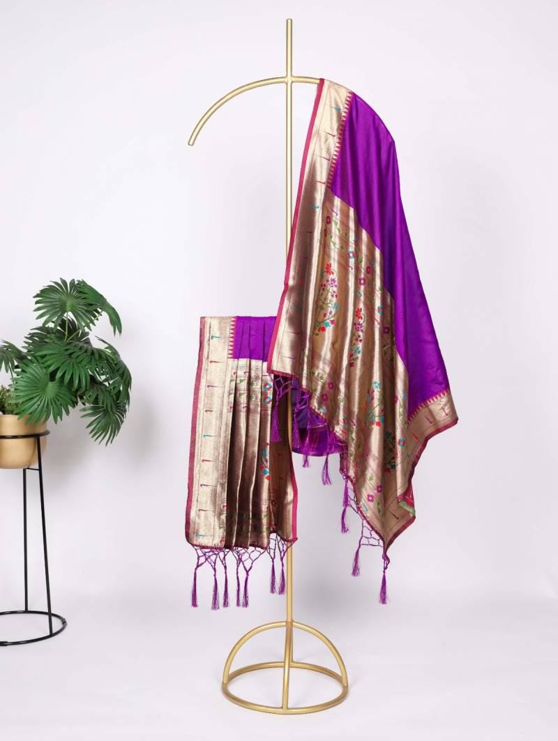 Semi Silk Paithani Dupattas