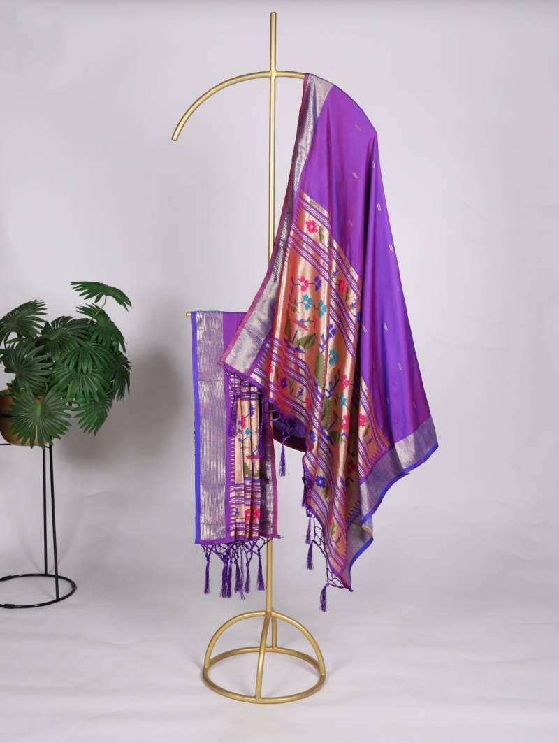 Semi Silk Paithani Dupattas