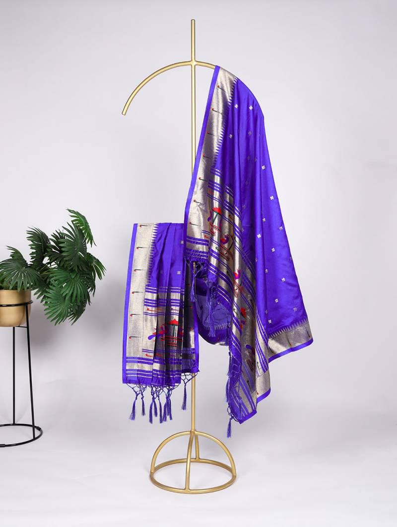 Semi Silk Paithani Dupattas
