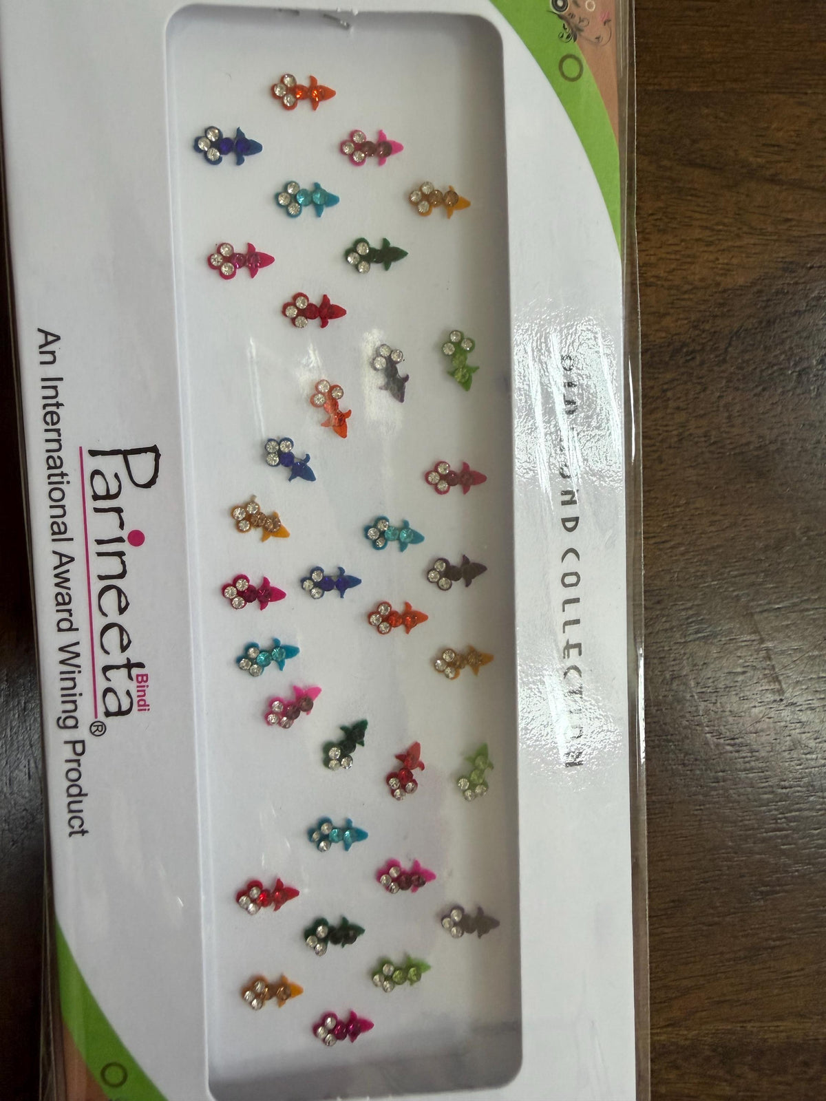 Bindi packet face accessory indian stick on