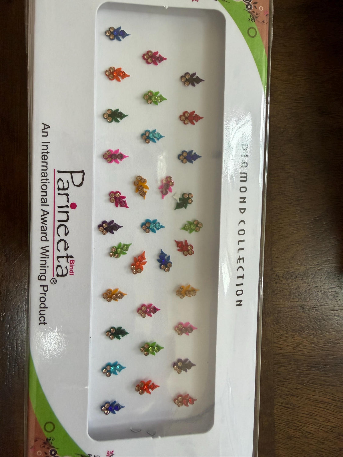 Bindi packet face accessory indian stick on
