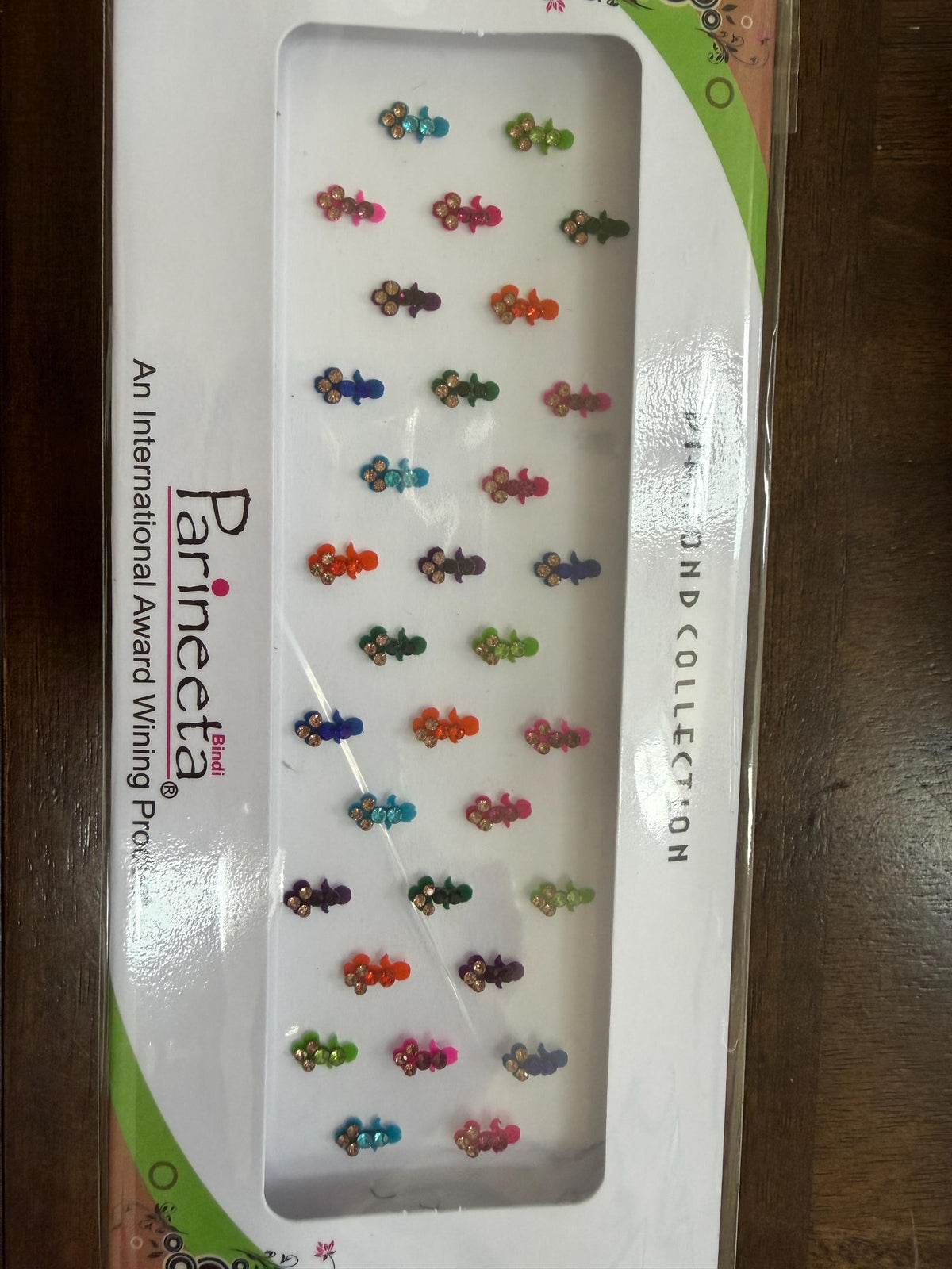 Bindi packet face accessory indian stick on