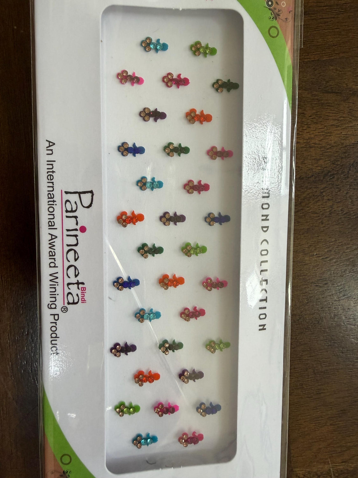 Bindi packet face accessory indian stick on