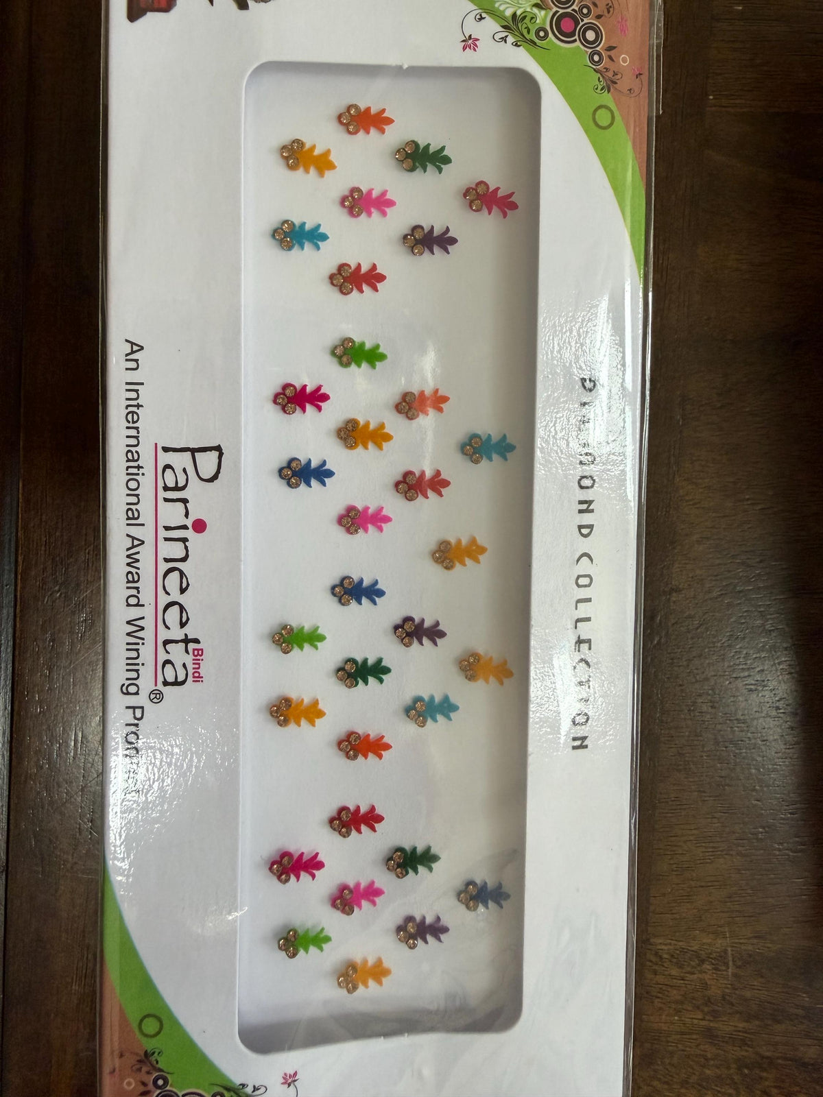 Bindi packet face accessory indian stick on
