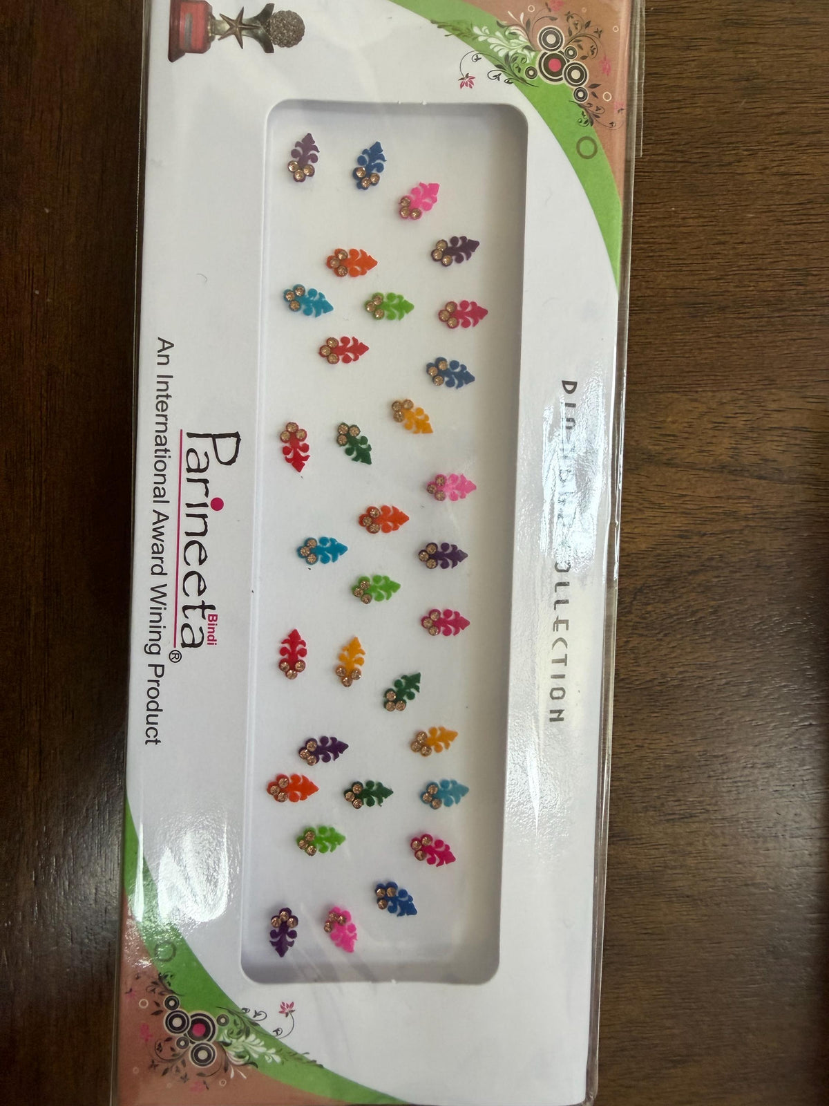 Bindi packet face accessory indian stick on