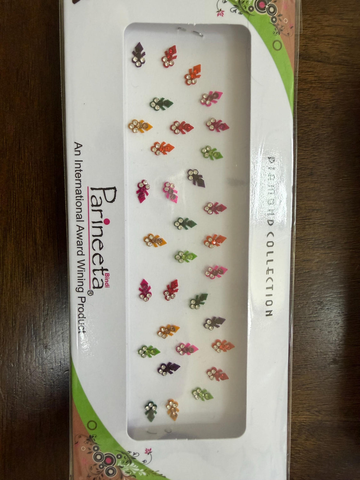 Bindi packet face accessory indian stick on