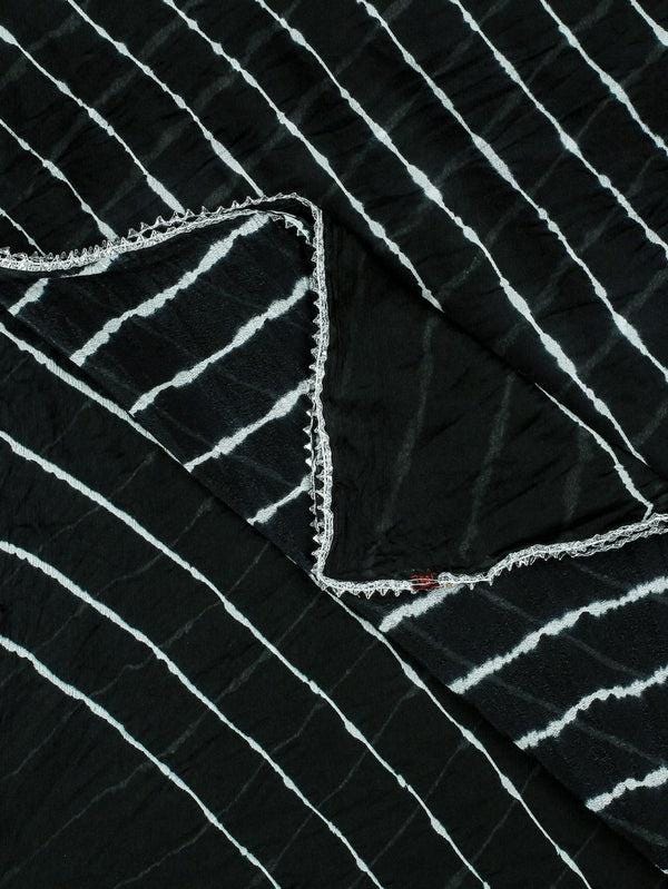 Leharia Chinon Dupatta with Gotta Border