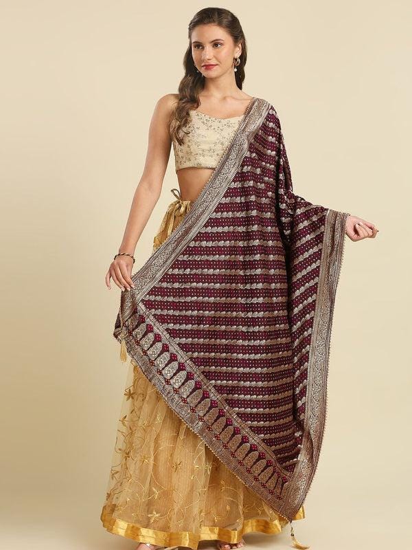 Banarasi Dola Silk Dupatta/ Shawl/stole