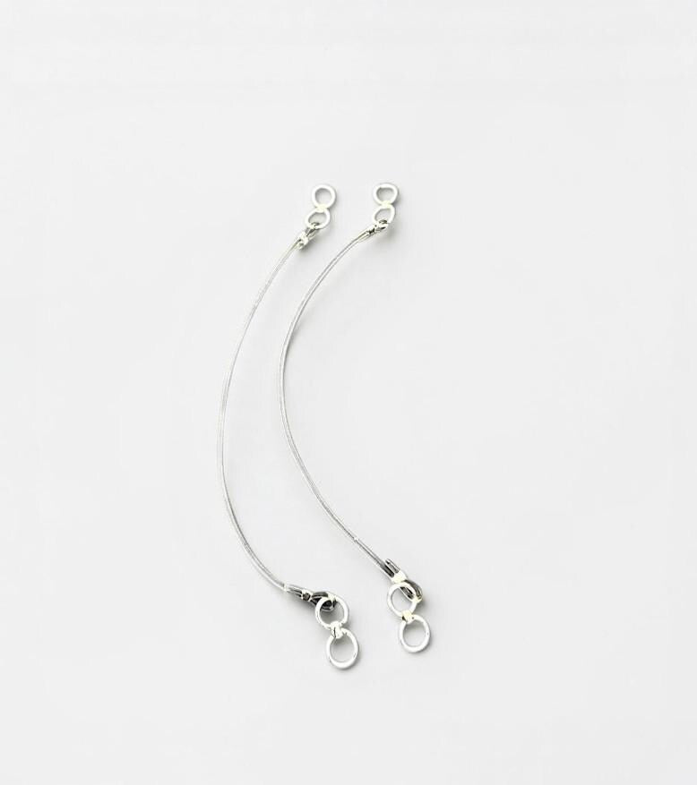 Invisible Earring Chains: Lightweight Ear Support, Pack of 2 Pairs