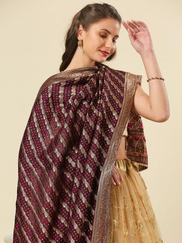 Banarasi Dola Silk Dupatta/ Shawl/stole