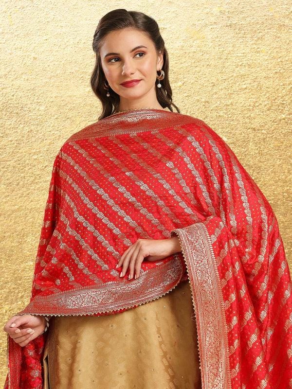 Banarasi Dola Silk Dupatta/ Shawl/stole