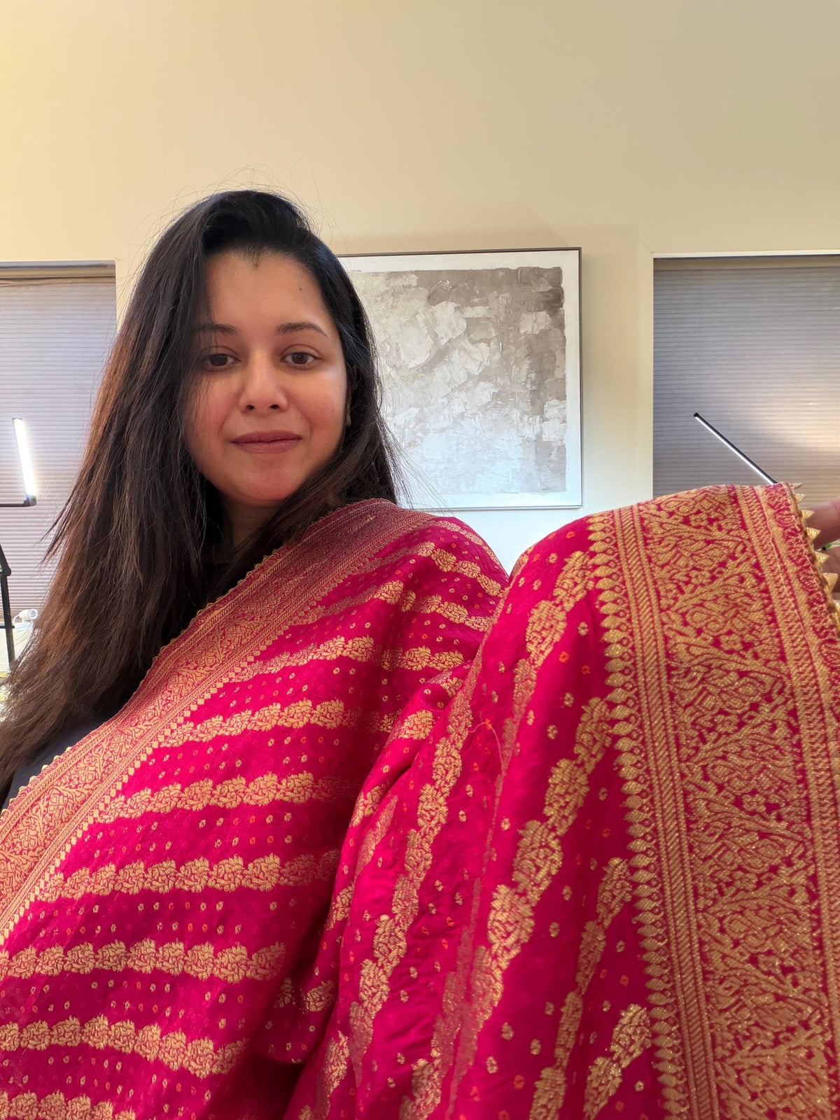 Banarasi Dola Silk Dupatta/ Shawl/stole