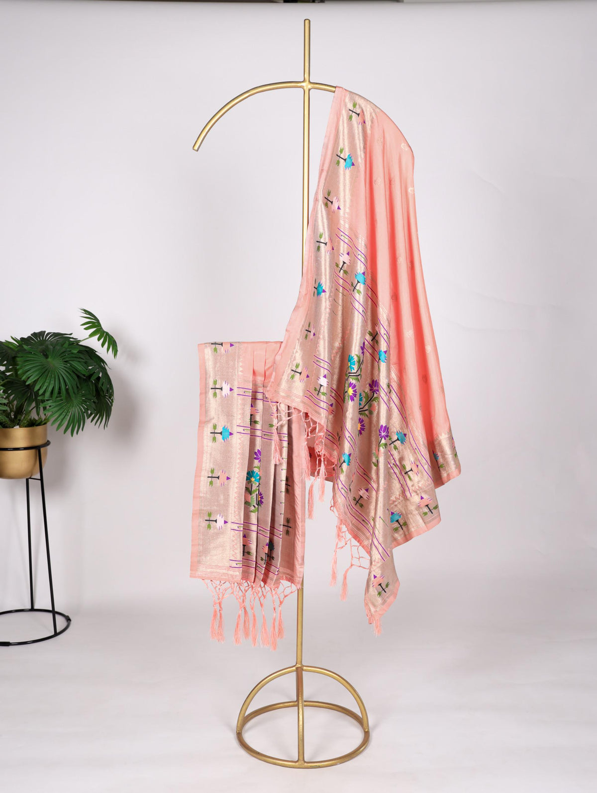 Semi Silk Paithani Dupattas