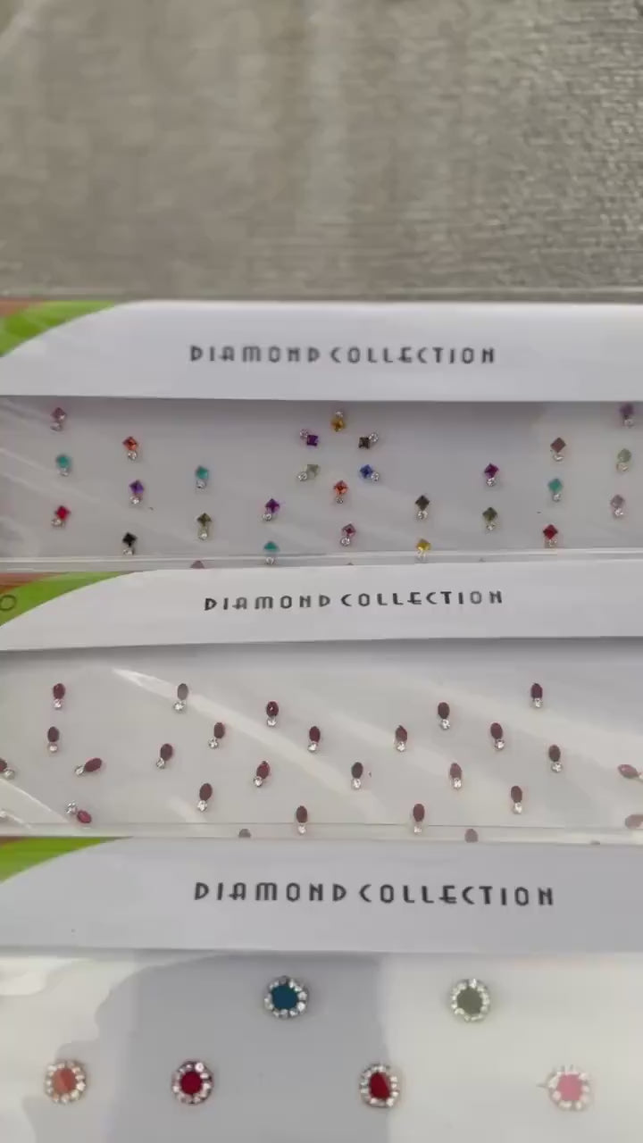 Bindi packet face accessory indian stick on